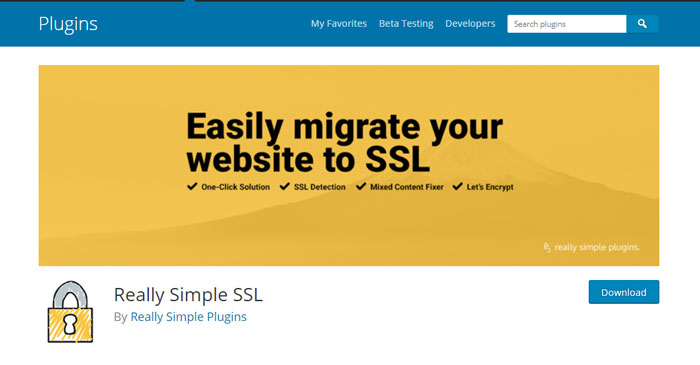 افزونه Really Simple SSL