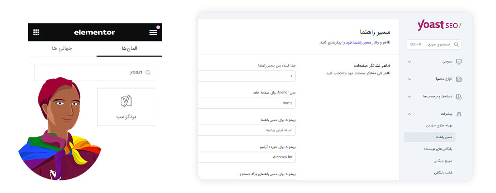 بردکرامب در سایت