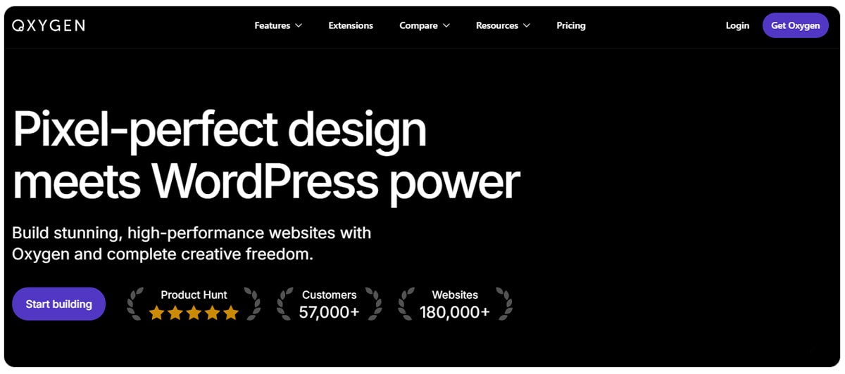 صفحه ساز Oxygen