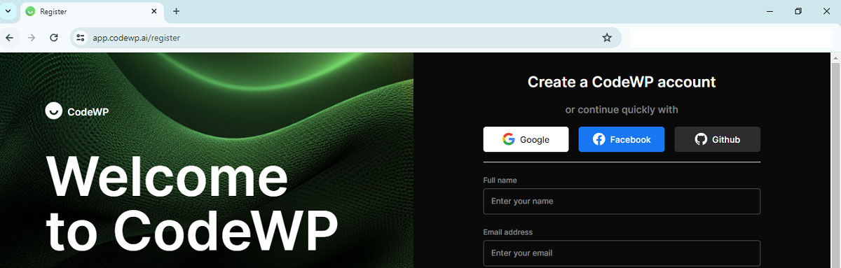 هوش مصنوعی CodeWP