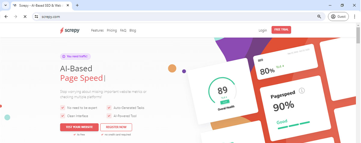 هوش مصنوعی Screpy