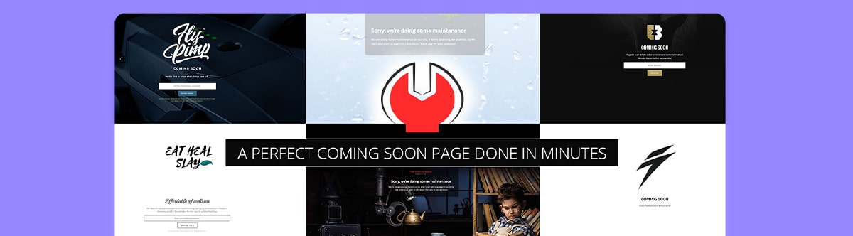ساخت صفحه بزودی با افزونه Minimal Coming Soon