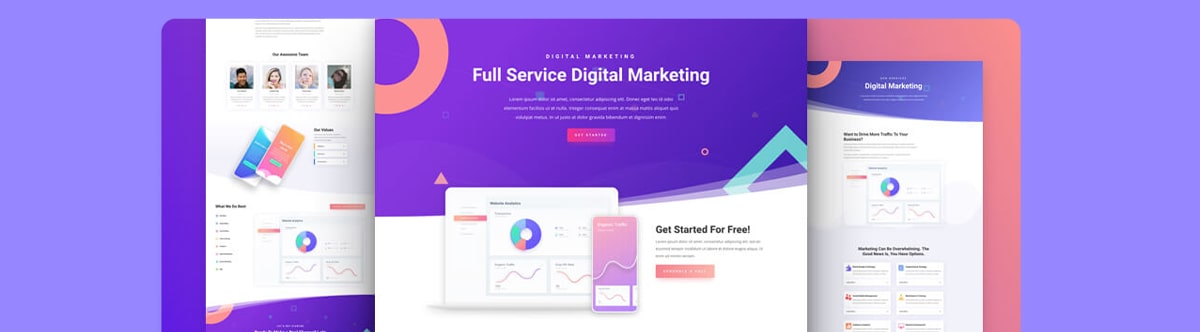 ساخت صفحه به زودی با Divi