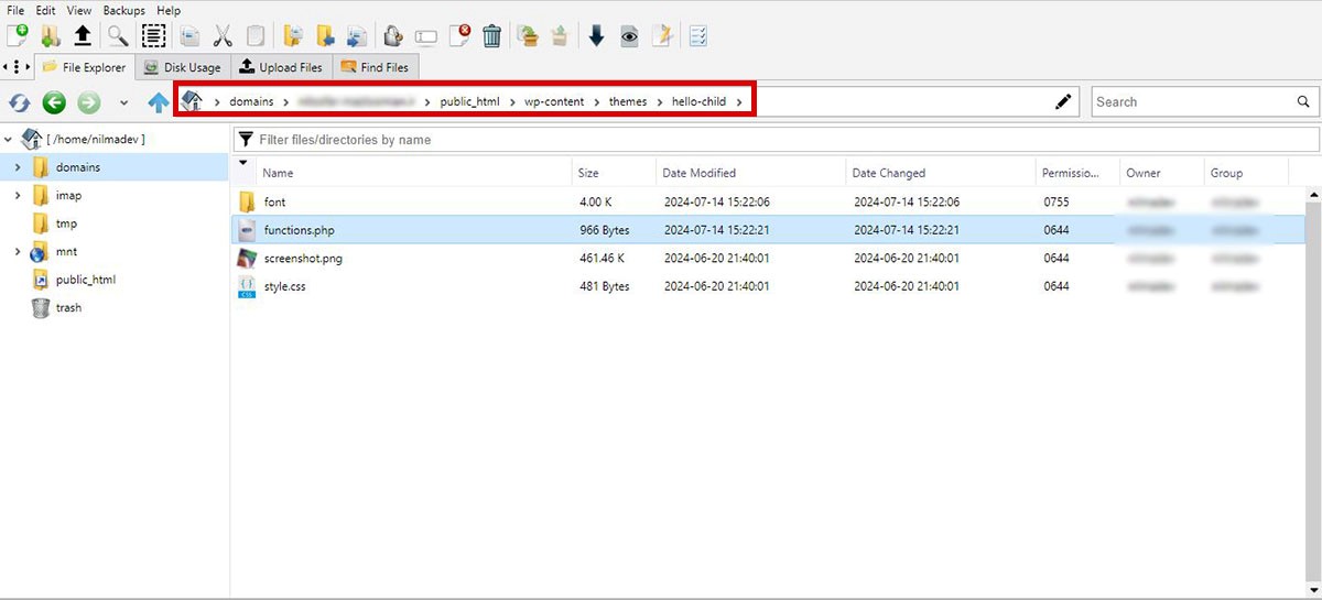 چگونه functions.php را پیدا کنیم؟