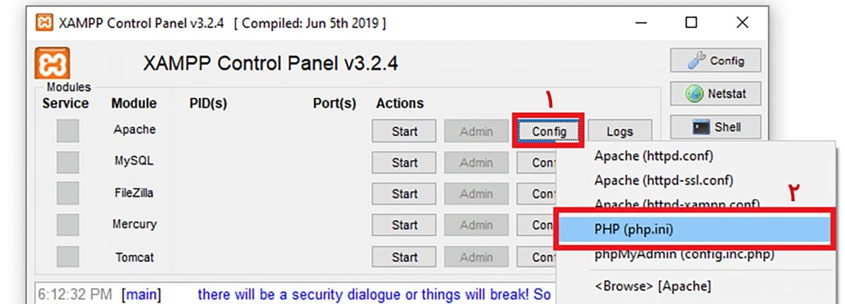 خطای تداخل پورت MySQL