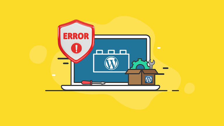 رفع خطای در حال تعمیر در وردپرس