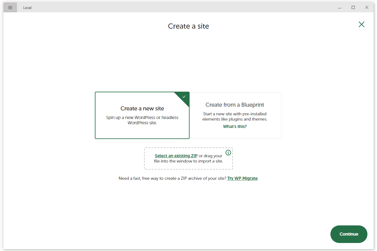 راهنمای نصب نرم افزار localwp