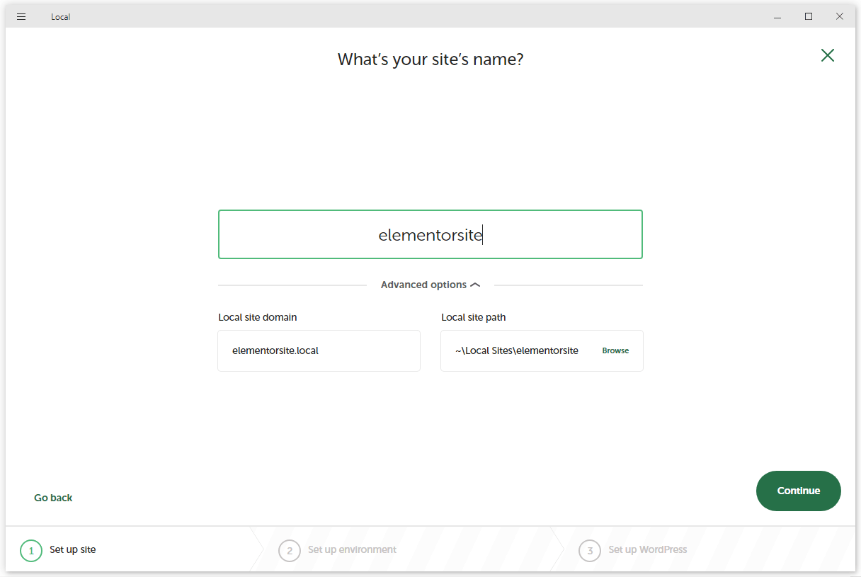 راهنمای نصب نرم افزار localwp