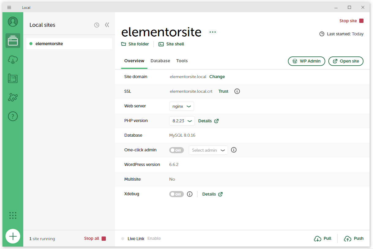 راهنمای نصب نرم افزار localwp