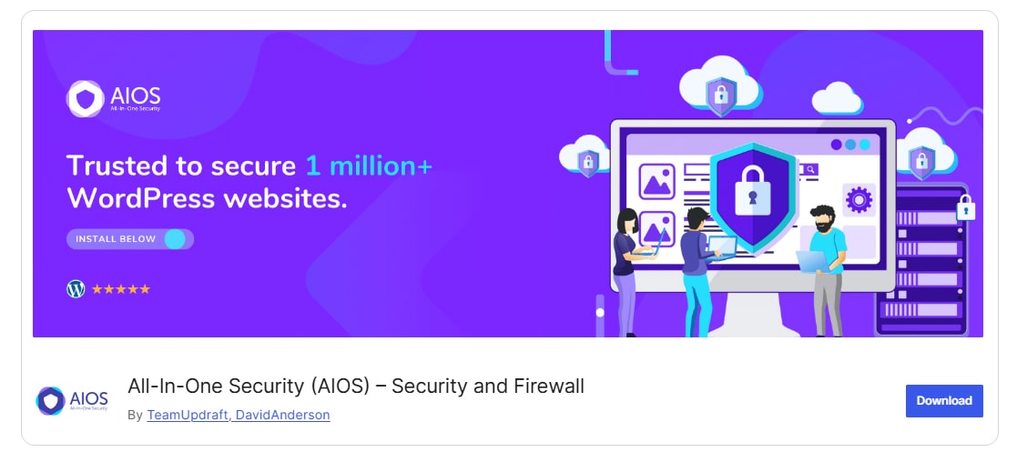 افزونه امنیتی All-In-One Security (AIOS)