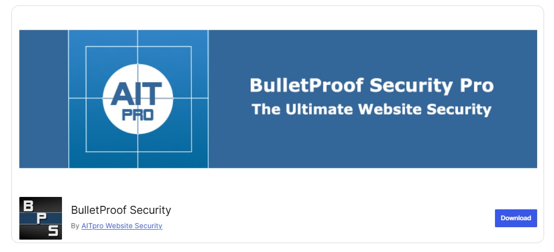 افزونه امنیتی BulletProof Security