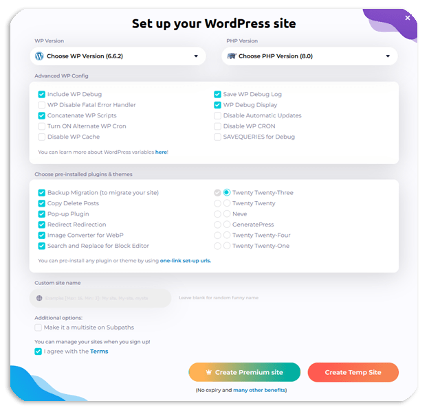 شروع کار با TasteWP