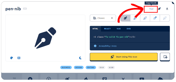 استفاده از آیکن های Font Awesome برای تغییر آیتم منو