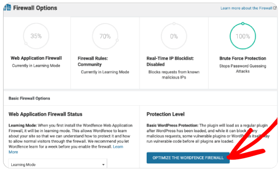 تنظیم فایروال یا دیوار آتش در وردفنس
