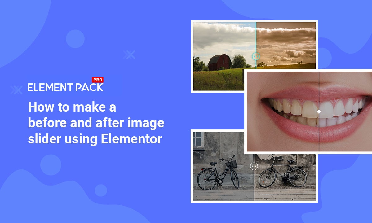 ایجاد تصویر قبل و بعد با ویجت Image Compare از Element Pack