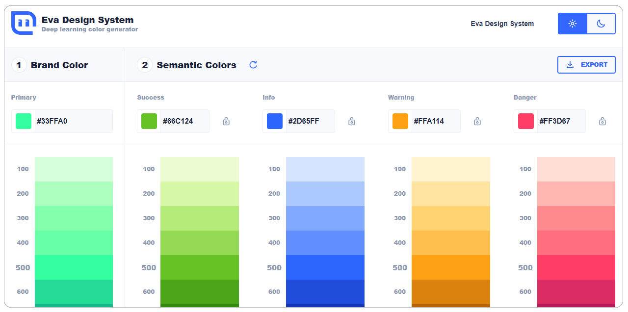 وب اپلیکیشن palette
