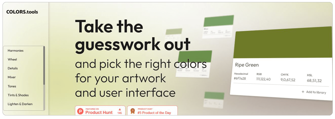 سایت colors.tools