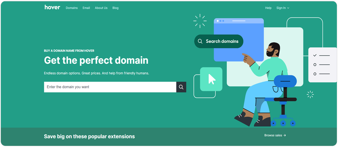Hover Custom Domains
