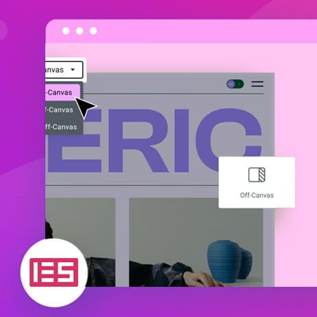 ویجت off-canvas در المنتور