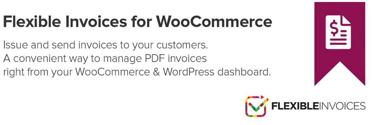 افزونه صدور فاکتور Flexible PDF Invoices for WooCommerce