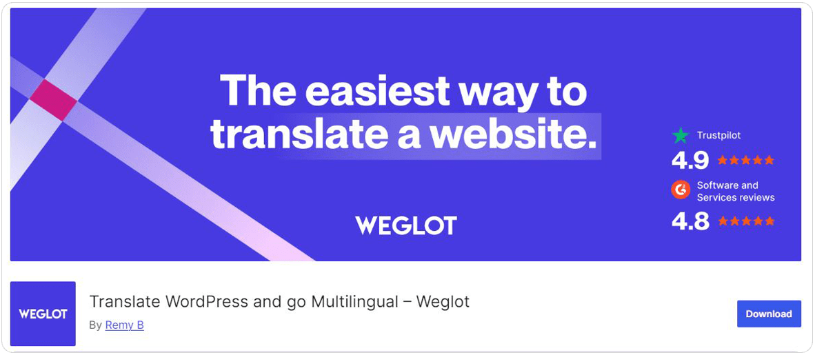 افزونه Weglot
