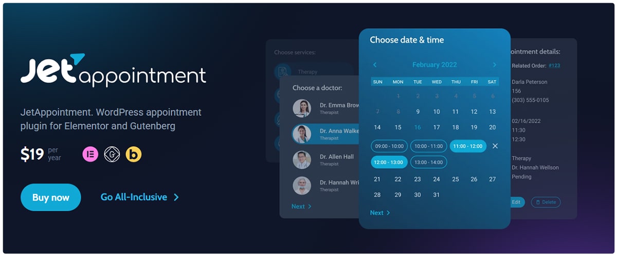 افزونه JetAppoiment: