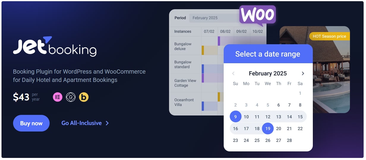 افزونه JetBooking