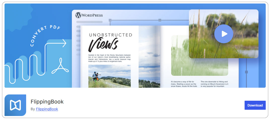 ایجاد  کتاب سه بعدی آنلاین با افزونه  FlippingBook