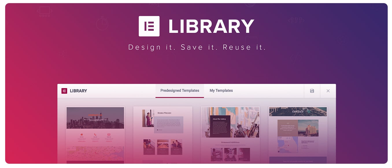 کتابخانه قالب های آماده برای  طراحی سریع صفحه و بلوک های سایت