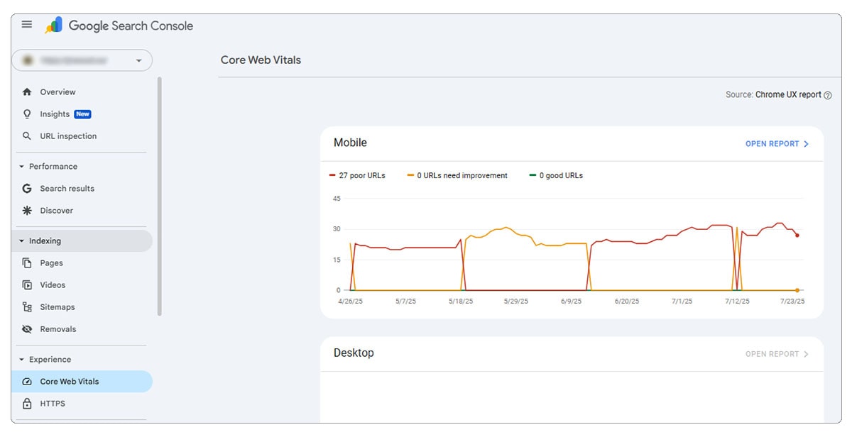 ابزار درجه  یک Google search console