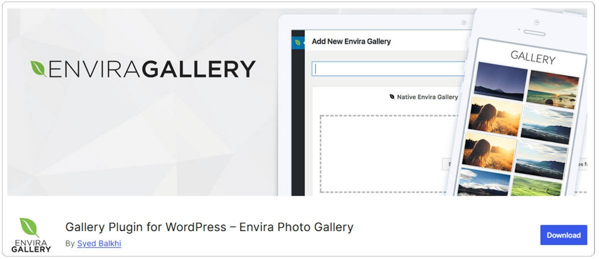 بررسی افزونه Envira Gallery