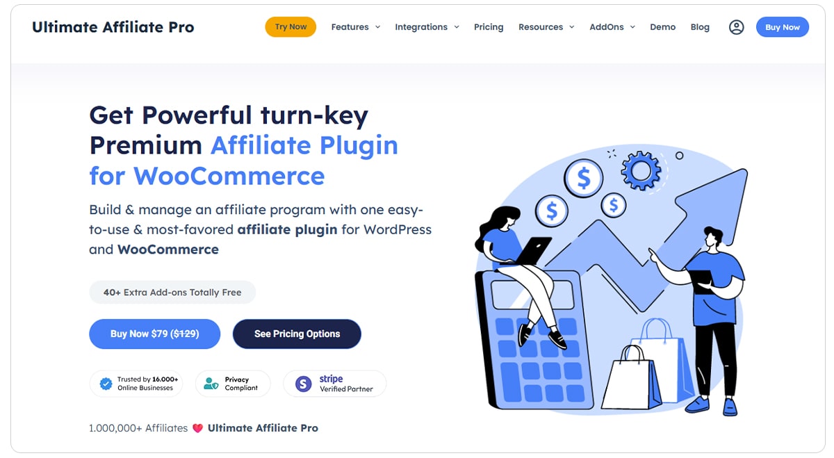افزونه همکاری در فروش وردپرس Ultimate affiliate pro