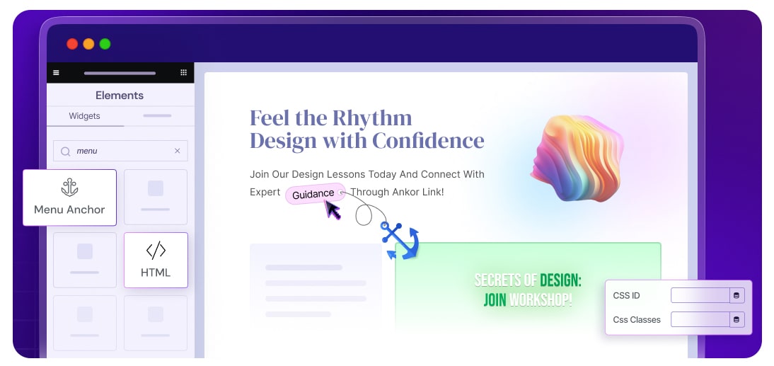 پیاده‌سازی لینک‌سازی داخلی در المنتور