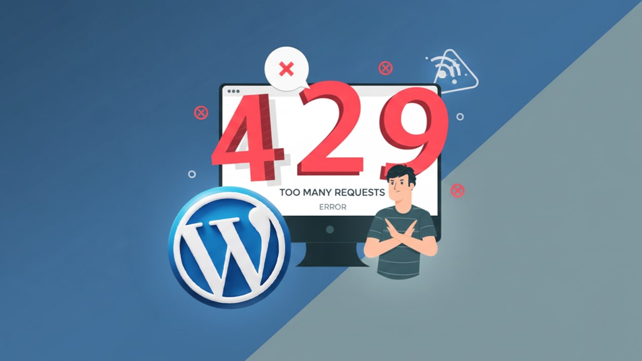 رفع خطا درخواست های شما بیش از حد مجاز است در وردپرس