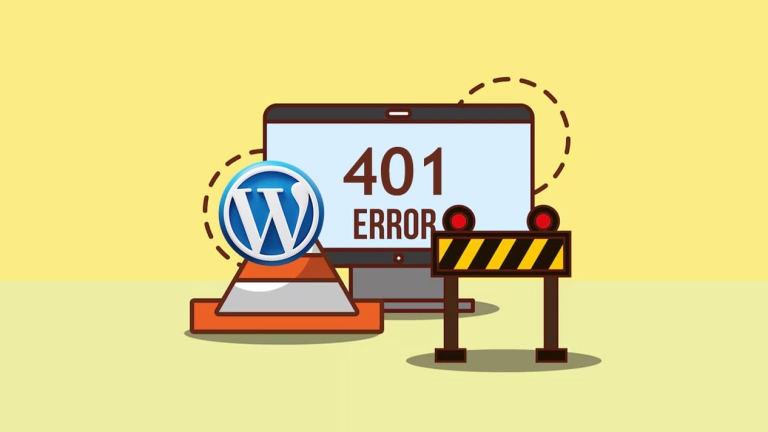 خطای 401 در وردپرس Error 401 Unauthorized