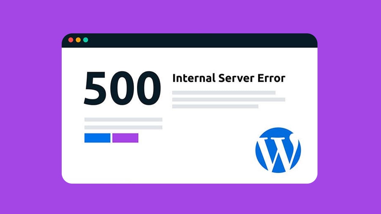 خطای 500 در وردپرس چیست ؟