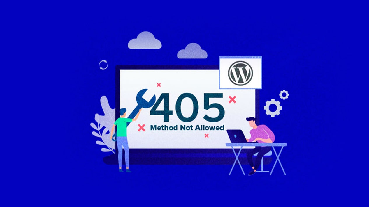 خطای 405 وردپرس
