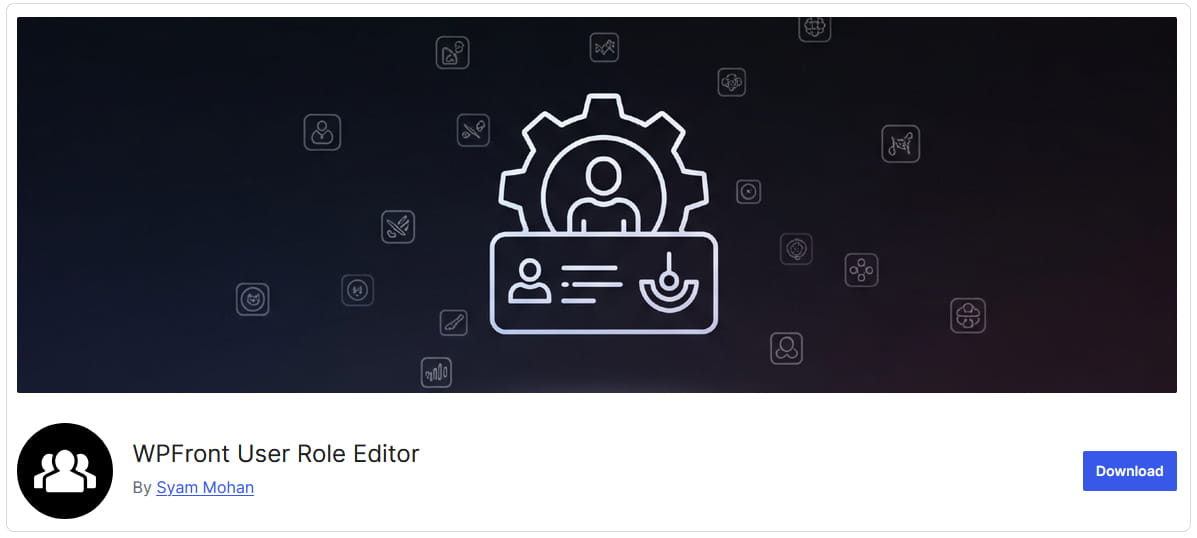 WPFront User Role Editor